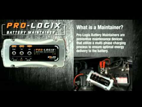 SOLAR Pro-Logix Battery Maintainer - YouTube