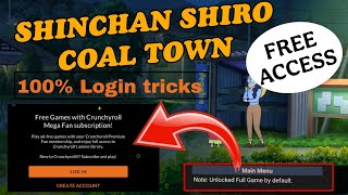 Shinchan & shiro Coal Town Without Subscription! 💯  | Free me kaise khele 😨 | NO CLICKPAIT 100% screenshot 4