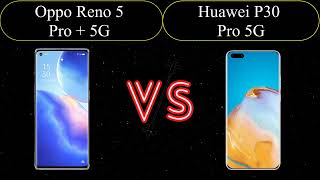 Oppo Reno5 Pro+ 5G  vs Huawei P40 Pro 5G |  Features Comparison