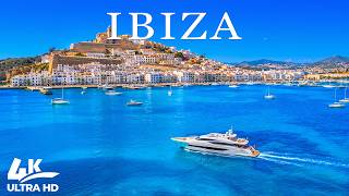 Ibiza Spain 🇪🇸 4K Drone Footage | Dalt Vila, Turquoise Coves & Mediterranean Island Views
