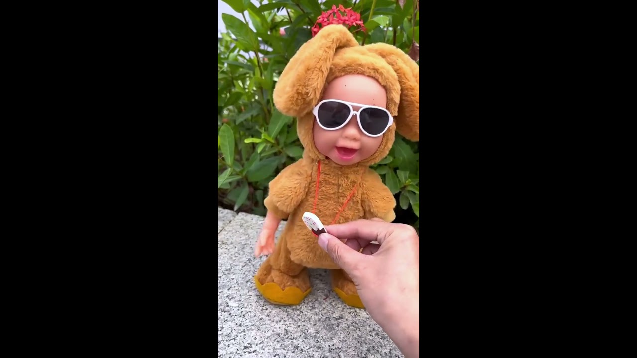 Kibtoy Electric Plush Doll Can Cry Laugh Sing Dance Girl