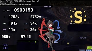 osu!mania | SYSTEM ERROR (6.83⭐) | 97.45% Acc