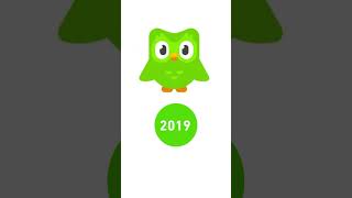 Evolución de Duo el búho de Duolingo 2011 al 2023