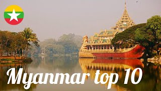 Top 10 Must Visit Places in Myanmar ! #travel #trending #viral