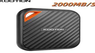 #KOOTION X6Max Portable External SSD 2TB 1TB 512GB Hard Drive HD Externo USB 3.2 GEN 2SSD Mini PSSD