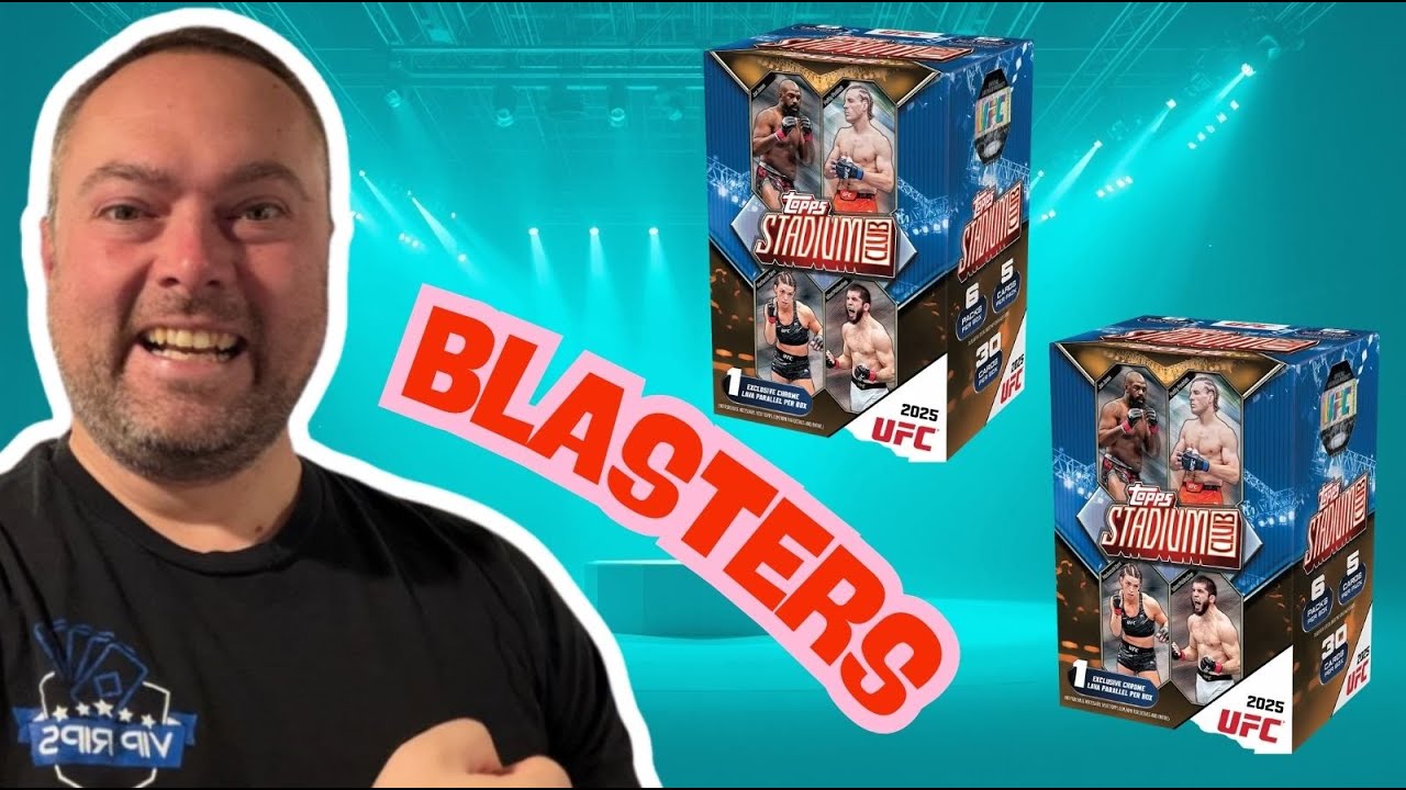 Shara Bullet Parallel + Golden Rookie + AUTO! Stadium Club UFC Blaster Box Rip & Reactions