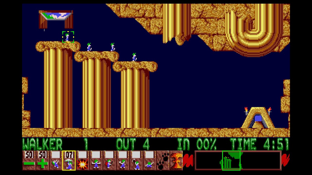 Lemmings: Sharp X68000 (1992)