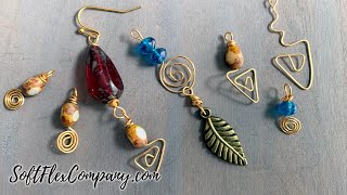 Make Geometric Head Pins with Soft Flex Craft Wire for DIY Jewelry: Free Spirit Beading with Kristen screenshot 1