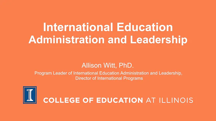 International Education Administration and Leadership - DayDayNews