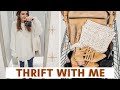 My First Thrift Along of 2020 * Thrifting Winter Trends