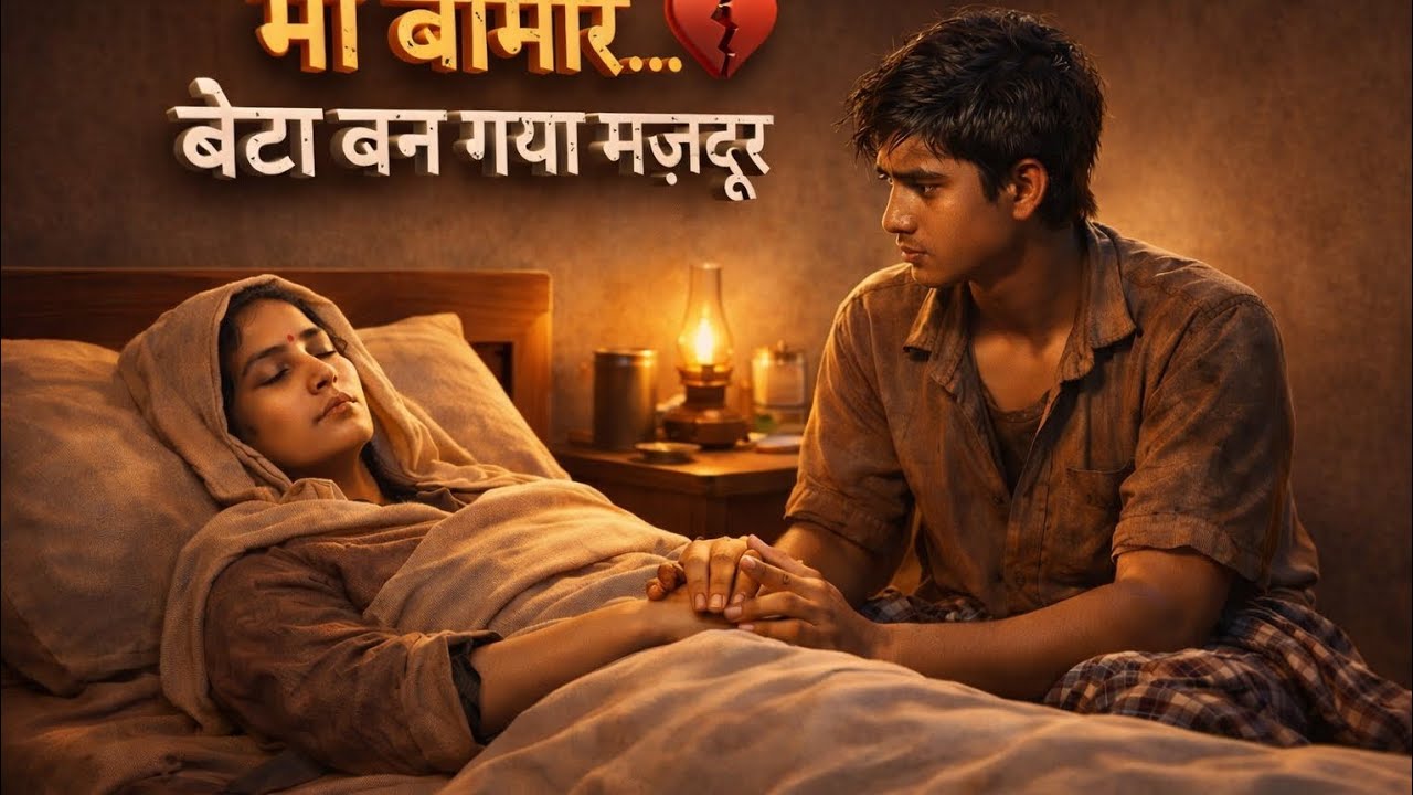 माँ बीमार... 💔बेटा बन गया मज़दूर” | Hindi Kahaniya | Stories In Hindi | Hindi Animated Story