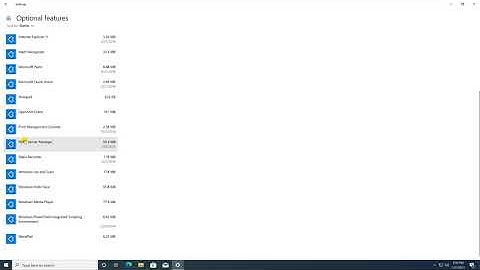 Install RSAT Server Manager for Windows 10 version 20H2