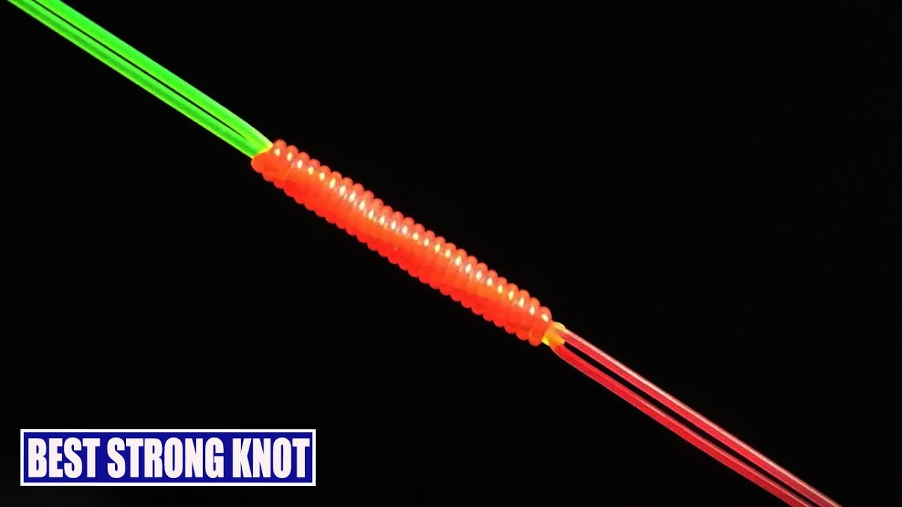 BEST KNOT TO CONNECTING TWO FISHING LINE YouTube
