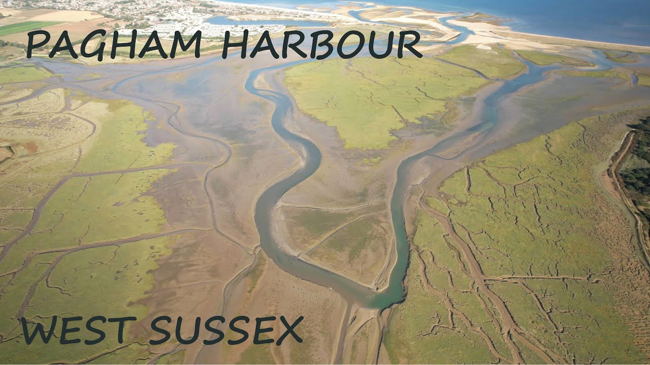 DRONING BRITISH COAST: PAGHAM HARBOUR, WEST SUSSEX