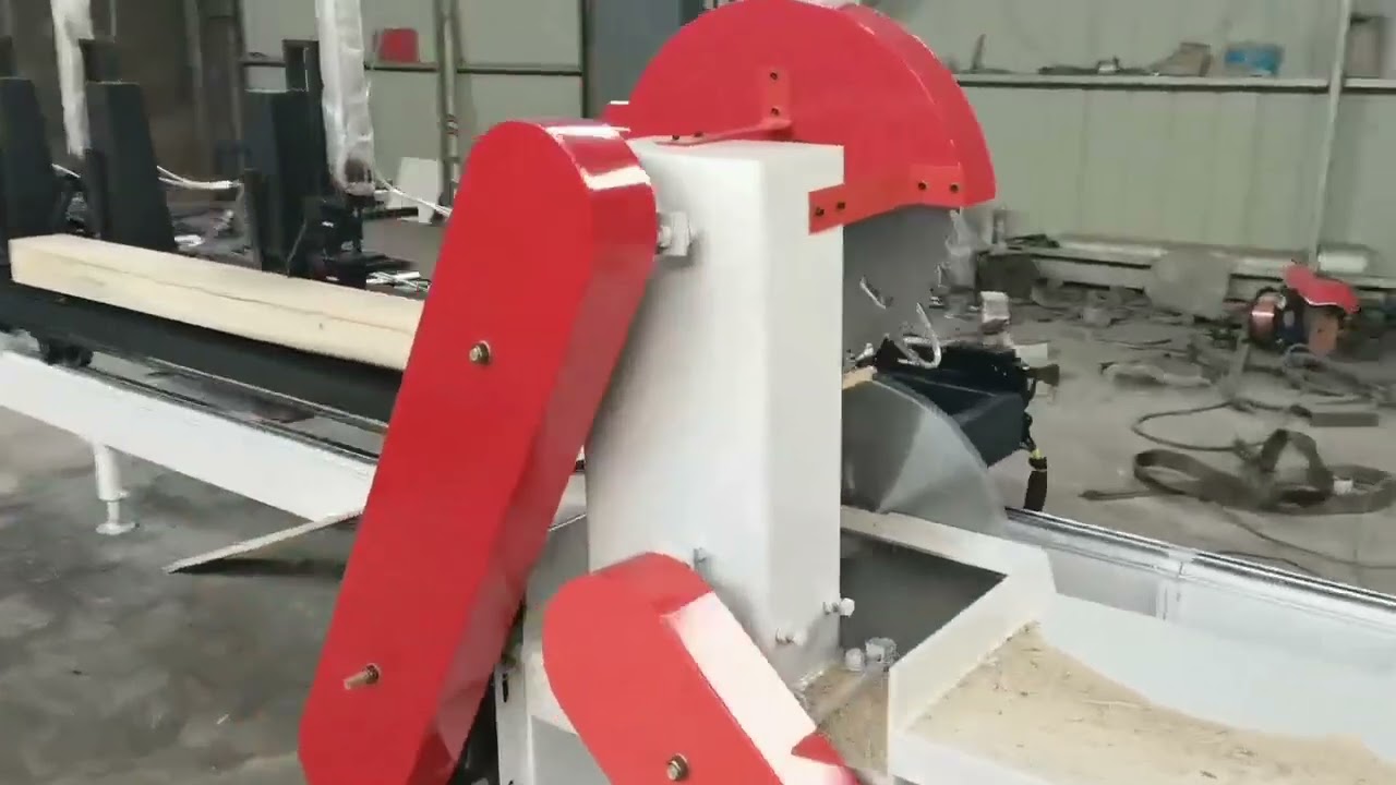 CT type twin blades circular sawmill with automated log carriage