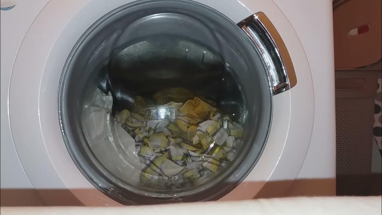 Candy Smart Touch Washing Machine Intense Synthetics Bedding YouTube