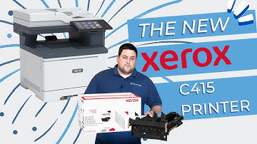How to replace the (black only) imaging units on your Xerox machine: New C410, C415