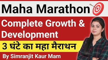Complete Growth And Development | Maha Marathon Economics By Simranjit Kaur || All Growth Models