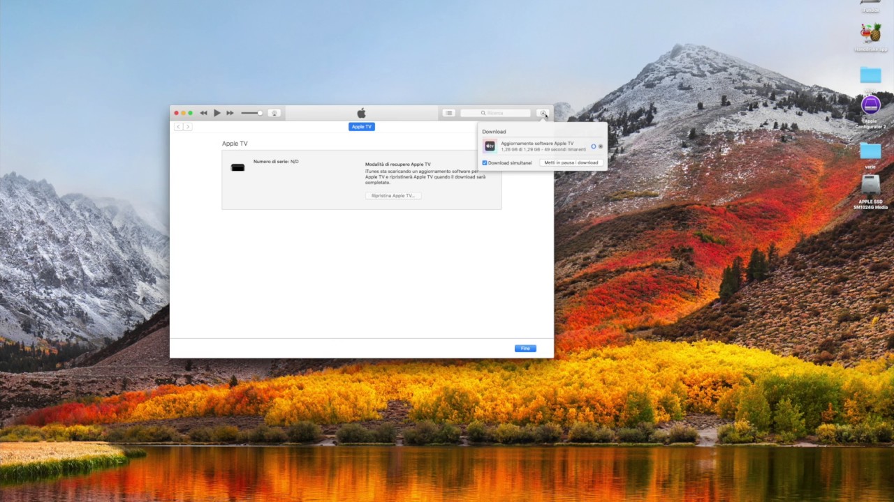 Downgrade tvOS 11 Beta 3 to tvOS 10.2.1 ITA/ENG