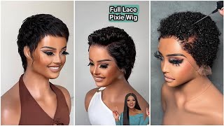 10 Pixie Full Lace Wig Collection | Glueless HD Lace, Pre-Styled Wear & Go
