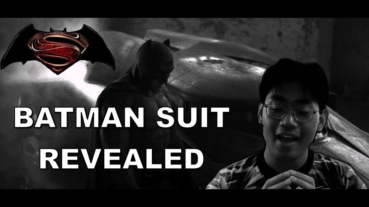 Batman Vs Superman Batman Suit Revealed!