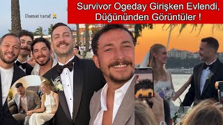 Survivor Ogeday Girişken ve Zeynep Evlendi, Düğününden Çok Özel Görüntüler !