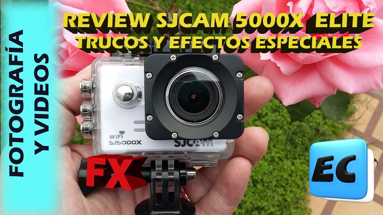 Efectos especiales fáciles y review Sjcam5000x  elite