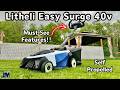 Cut Grass Like a Pro : Litheli Easy Surge 40v Lawn Mower Review