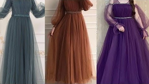 simple net maxi design/ long net frock design #ytvedio #frocks🥰