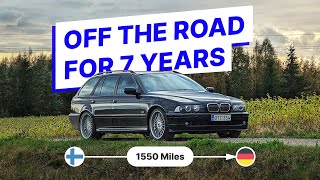 I Found the Rarest BMW Touring, Serviced It & Drove It 1550 Miles Back Home  Alpina B10 V8S