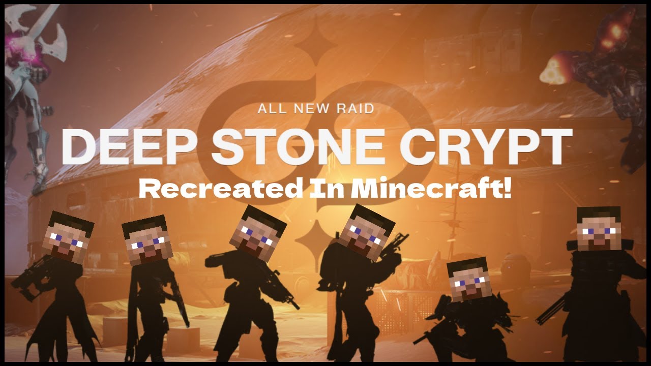 [WINNER!] Deep Stone Crypt Raid Recreated In Minecraft! #motw | Destiny ...