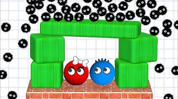 👹 Hide Ball brain teaser games 🥰 - save the pets & dogs 🆚 lucky balls 2048 Gameplay part 24