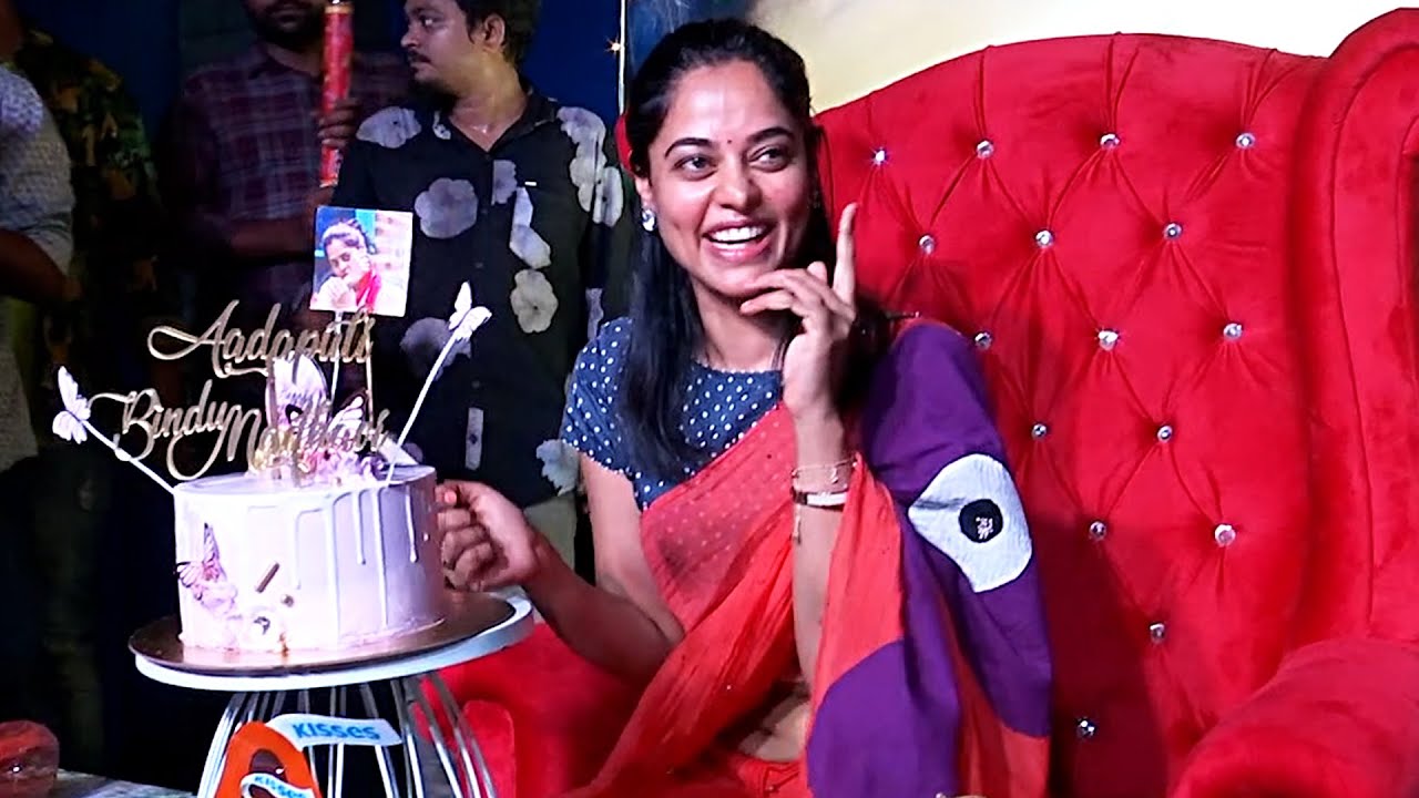 Bigg Boss Winner Bindu Madhavi Birthday Celebrations Video | Bindu Madhavi Cute Visuals | NQC