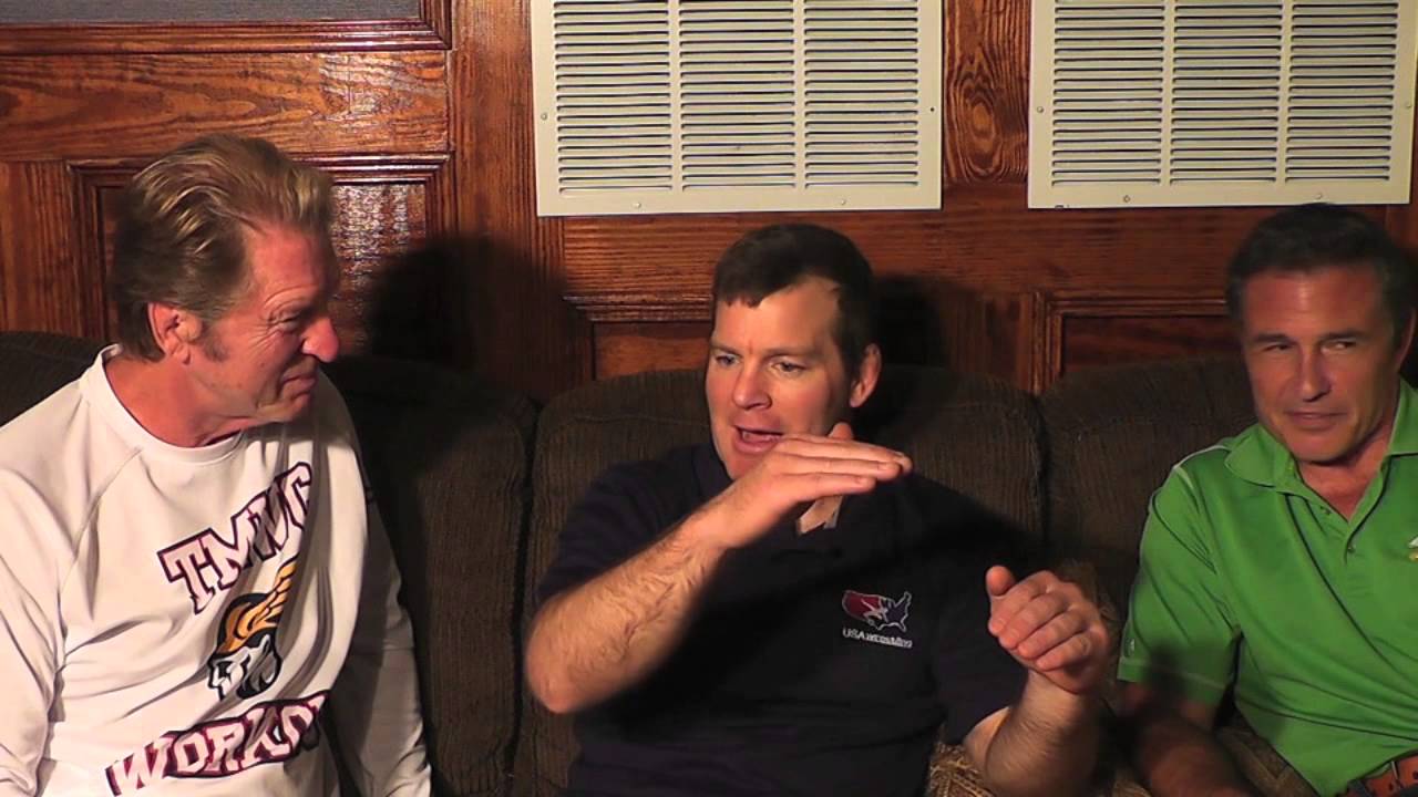 Wayne Boyd, Tom Brands, and John Bardis-Wrestling gets Gold