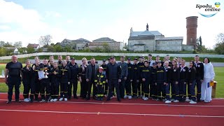 Змагання юних пожежників-рятувальників організували у Буську (ТК 