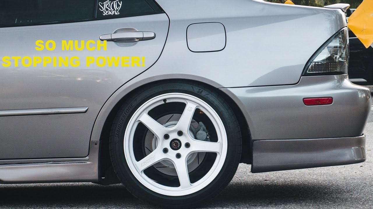 The Lexus gets a brake upgrade!! Lexus IS300 Build YouTube