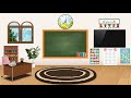 Virtual Classroom Background free no copyright خلفية فصل افتراضي قابل للتعديل