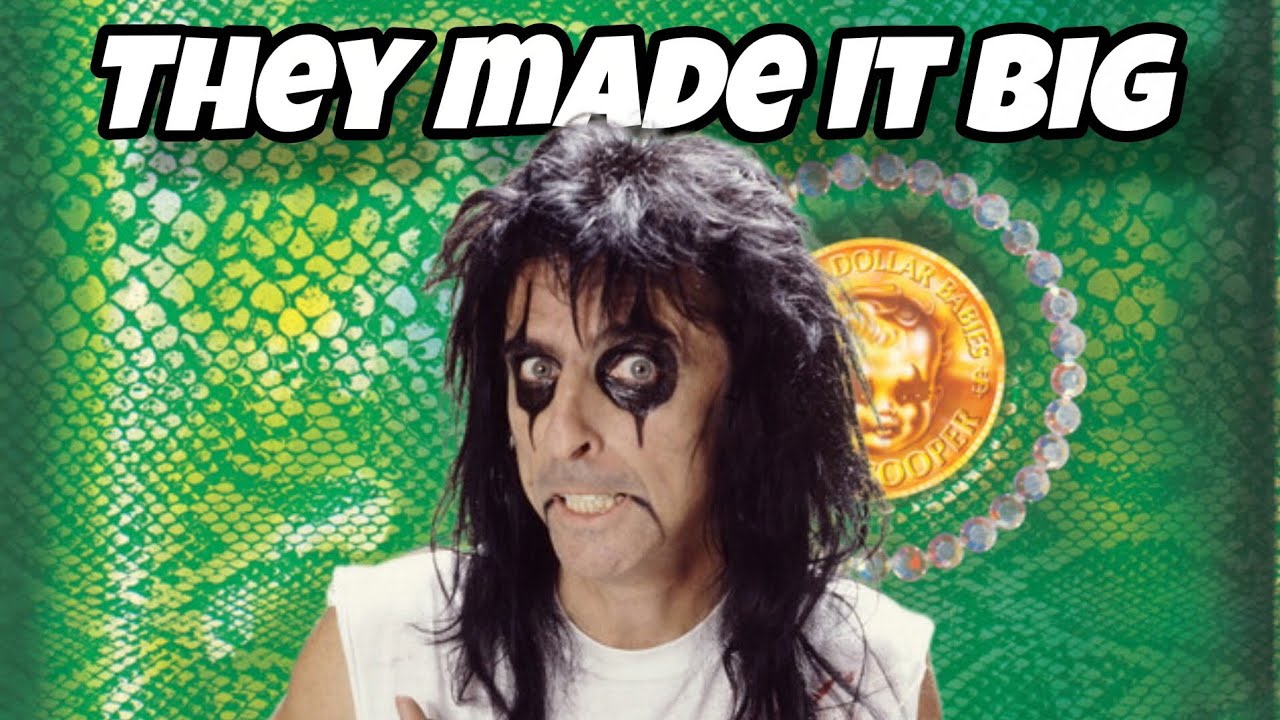 How are the Alice Cooper Band became rock stars with billion dollar babies
