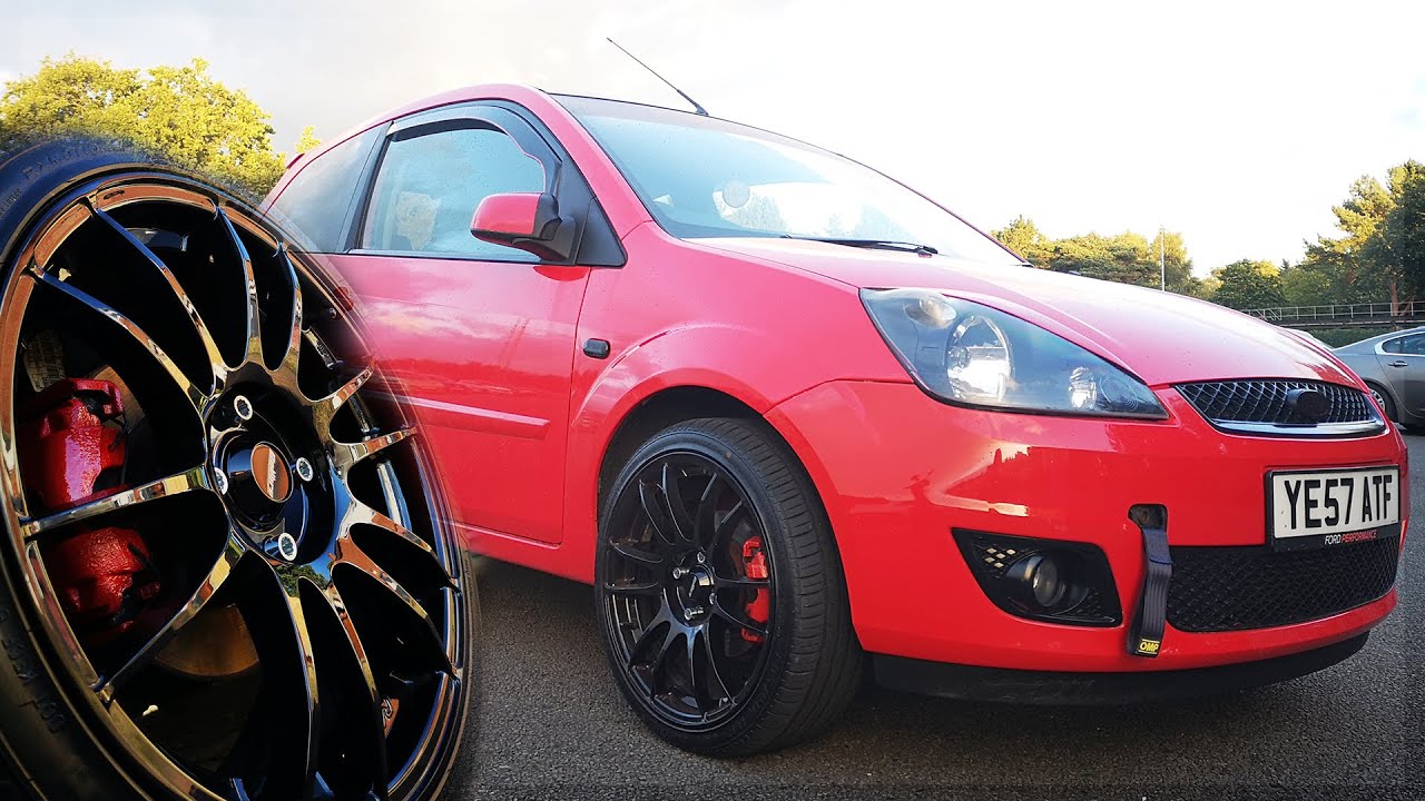Painting My Brake Calipers Red!! MK6 Fiesta YouTube