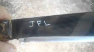 Finished a Machete