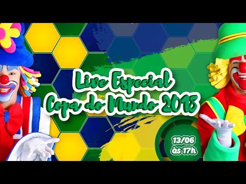 VAI BRASIL! LIVE ESPECIAL COPA DO MUNDO DA RÚSSIA - PATATI PATATÁ