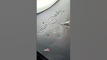 comment your name 💞 #birthdayart #art #calligrapher #calligraphy #calligraphymasters #calligraph