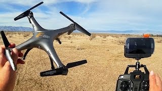 HT F801W FPV Camera Drone Flight Test Review screenshot 2