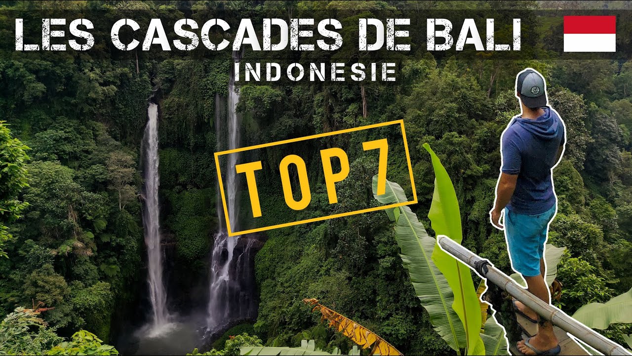 Top 7 des plus belles cascades à voir absolument à Bali