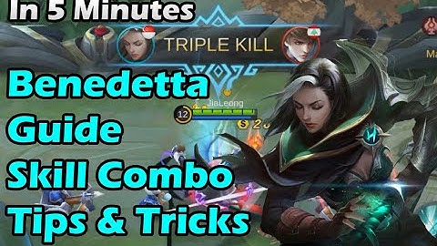 Benedetta Guide, Build, Skill Combo and Tips & Tricks | Mobile Legends Bang Bang