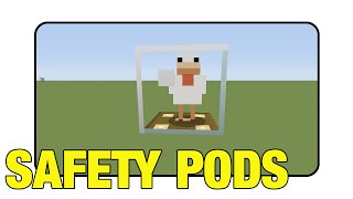 Safety Pods Tutorial (Minecraft Xbox 360/One/Ps3/Ps4 TU17)