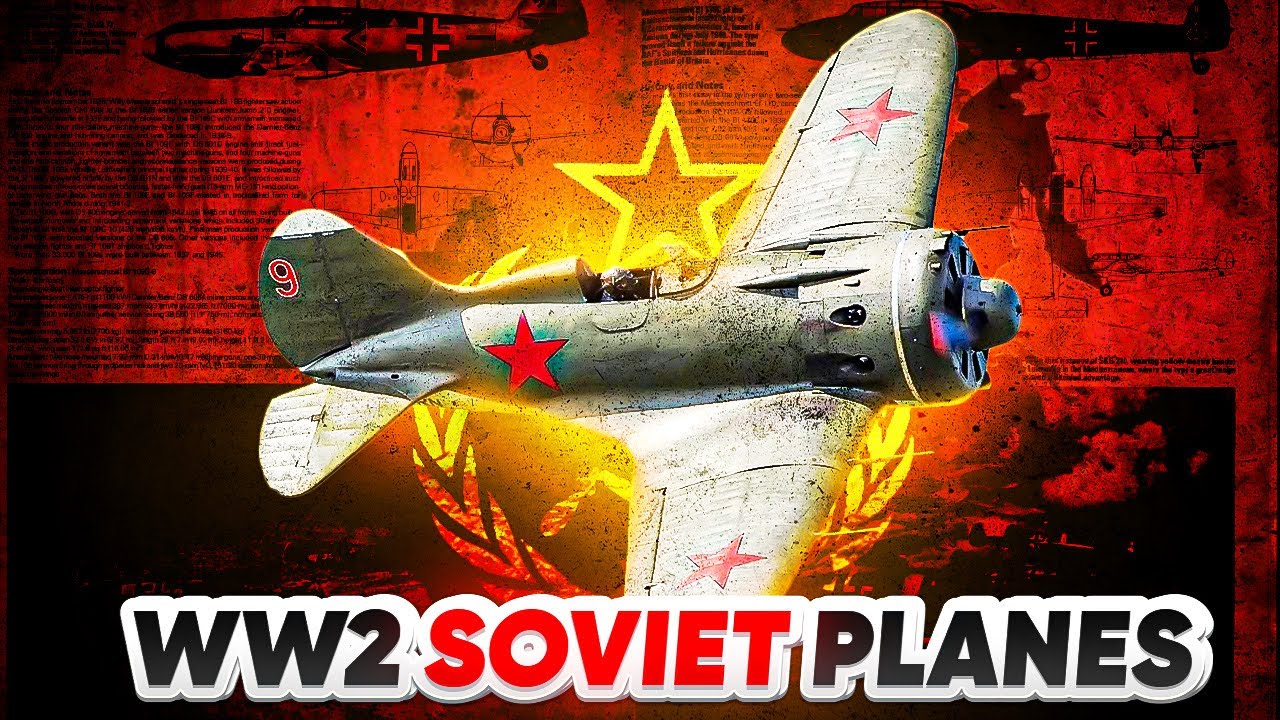 Major Soviet Planes Of WW2 YouTube Major Soviet Planes Of WW2 YouTube