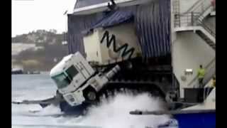 Ferry Boat Truck Parking Fail