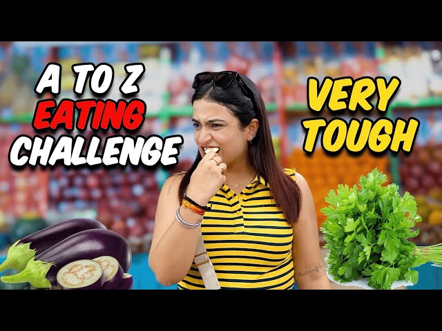 A to Z Eating Challenge😖DAY 9✅ 30 DAYS CHALLENGE🔥 - Kirti Mehra class=