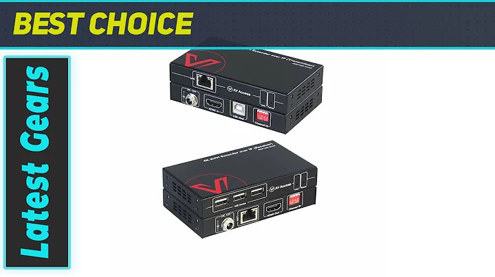 4K HDMI USB KVM Extender: The Best Zero Latency Solution for Remote Control